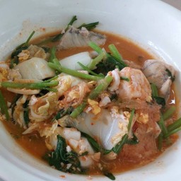 สุกี้ปลากะพงน้ำ