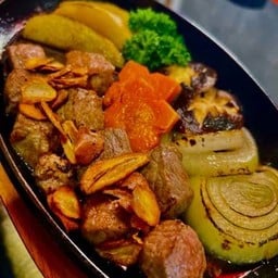 ♨️เทปันยากิเนื้อหั่นเต๋า🥢