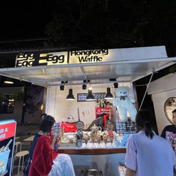 Egg E Egg Egg Hongkong Waffle ตลาดนัดรถไฟศรีนครินทร์