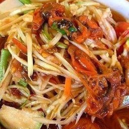 ตำหอยดอง  ไม่ปลาร้า