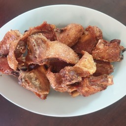 ทอดเป็ดรวม (ปีก+ตูด)