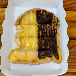 ปังปิ้งเนยนมข้น-ช็อคโกแลต