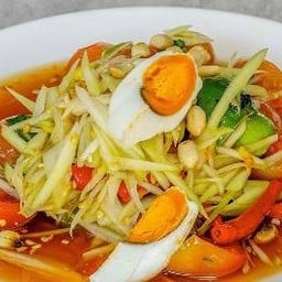 ตำไทยไข่เค็ม