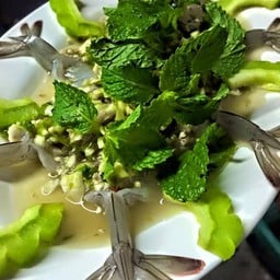 กุ้งแช่น้ำปลา