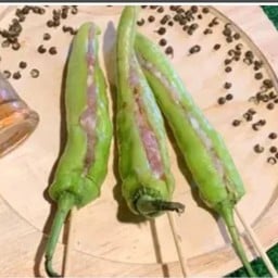 พริกหยวกยัดไส้หมูเด้ง