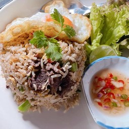 ข้าวผัดเนื้อเค็ม