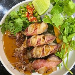 ปลาหมึกต้มหวาน