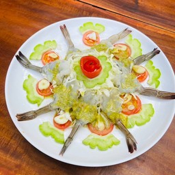 กุ้งแช่น้ำปลา