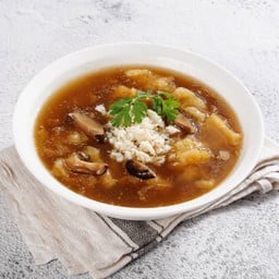 กระเพาะปลาน้ำแดงเนื้อปู (ขนาด 3 คน)