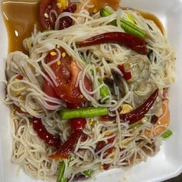 ตำขนมจีนกุ้งสด