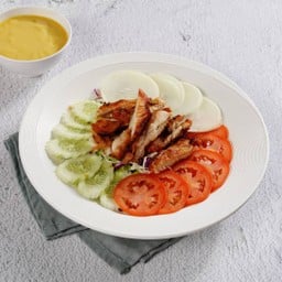 สลัดไก่ทอดโบราณ