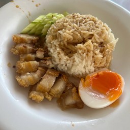 ข้าวหมูกรอบ