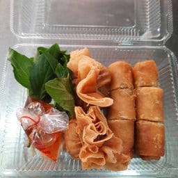 ทอดผสม ( ปอเปี๊ยะทอด+ถุงทอง)