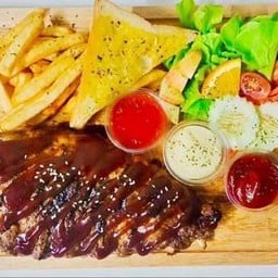 พอร์คริบสเต็กซีกโครงหมู