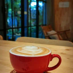 ลาเต้ร้อน