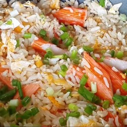 ข้าวผัดปูอัด