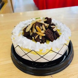 เค้กเป่าวันเกิด วนิลาบราวนี่