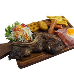 สเต็กถาดมินิ พอร์คช็อฟ