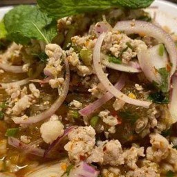 ลาบวุ้นเส้นหมูสับ