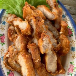 หมูกรอบทอด