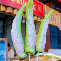 พริกหยวกหมูเด้ง