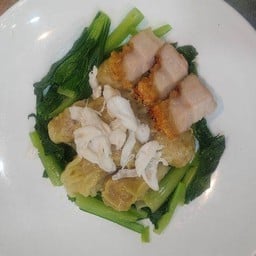 เกี๊ยวแห้ง ปู-กรอบ