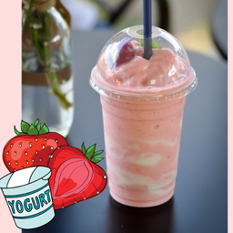 สตอเบอร์รี่โยเกิตปั่น