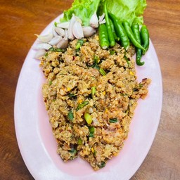ก้อยหมูสะดุ้ง