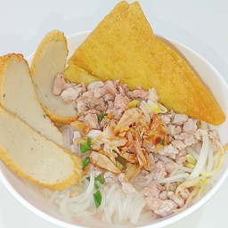 ก๋วยเตี๋ยวน้ำใสโครตหมูสับ