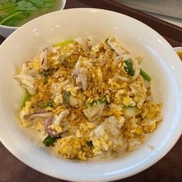 F06 ข้าวแห้งปลาหมึก