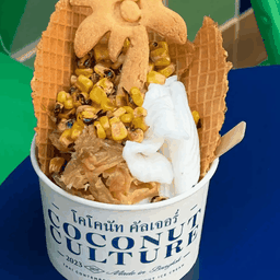 Super coconut butter grilled corn