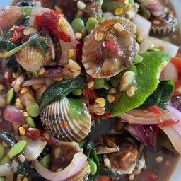 ตำหอยแครง