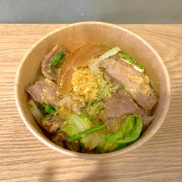 สุกี้แห้งหมู