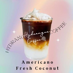 Americano Coconut-อเมริกาโน่น้ำมะพร้าวสด