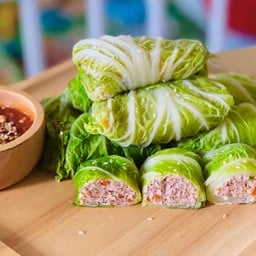 หมูปิ้ง กะ ข้าวไข่เจียวไข่เจียวบุฟเฟต์ @ไนท์ปากช่อง