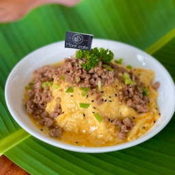 ไข่ลาวา หมูสับ ซีอิ๋ว