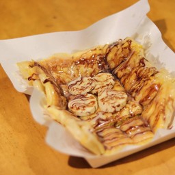 โรตีกล้วยหอมใส่ไข่