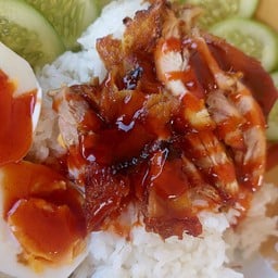 ซัลมาก๋วยเตี๋ยวไก่มะระ