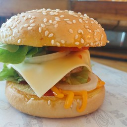 เบอร์เกอร์ดับเบิลหมูชีส