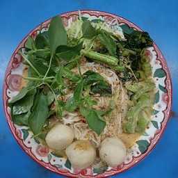 ชุดขนมจีนน้ำยากะทิ+ป่า