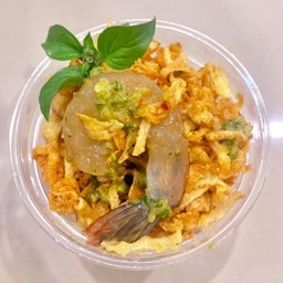 กุ้งดองโรยหอมเจียว (New menu)