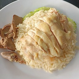 ข้าวมันไก่+ตับไก่ (พิเศษ)
