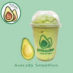 อโวคาโดนมสดสมูทตี้
