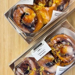 Homemade cinnamon roll