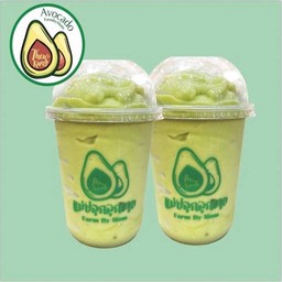 คู่บัดดี้ อโวคาโดสมูทตี้ 2 แก้ว