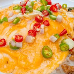 ข้าวไข่ข้น 2ฟอง