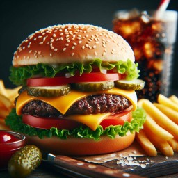 Cheese Beef Burgers