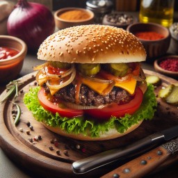 บรีพ เบอร์เกอร์ Beef Burger