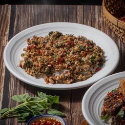 ข้าวกะเพราไก่สับ