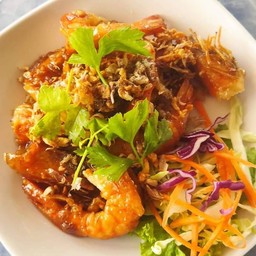 กุ้งซอสมะขาม